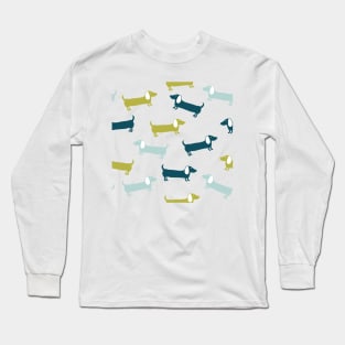 Lovely dachshunds in great colors Long Sleeve T-Shirt